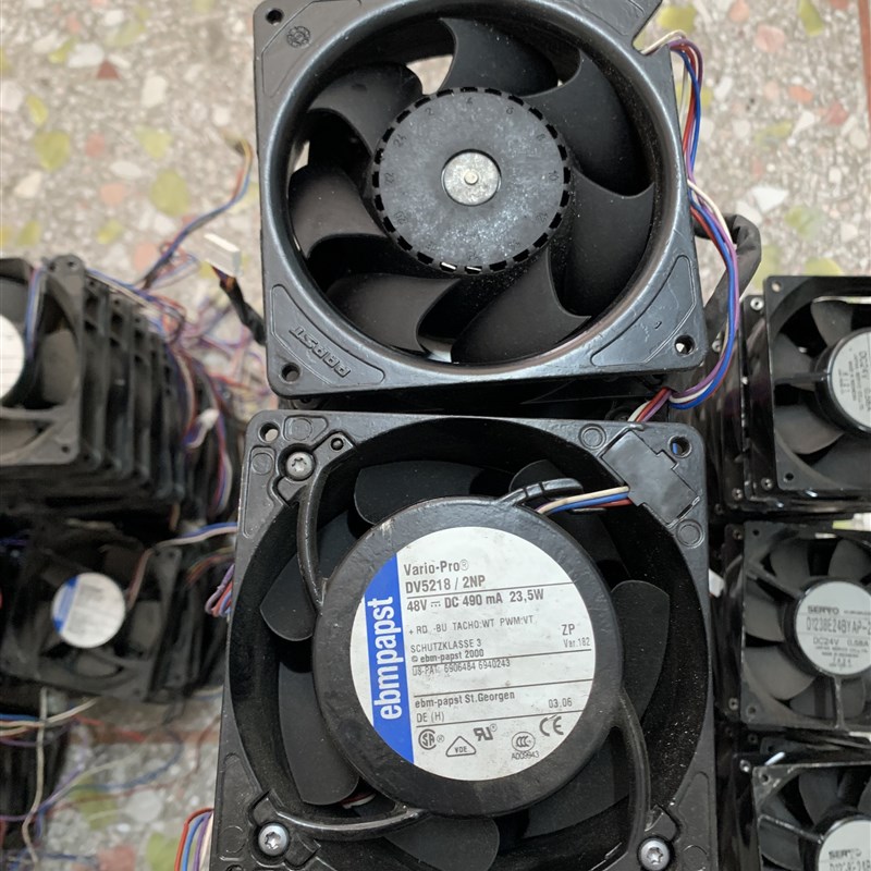 全新原装德国ebmpapst 12738 DV5218/2NP 48V 21W 双滚珠散热风扇