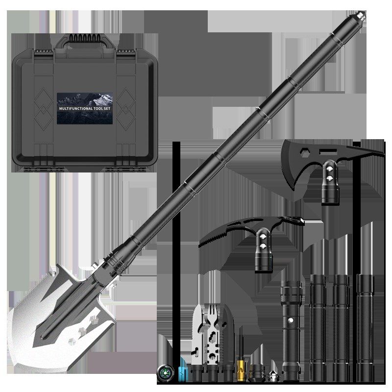 户外锹车载多功能便携组合式可折叠镐工兵铲战术手电斧镐工具伸缩,童装/婴儿装/亲子装,儿童装饰手表,淘宝优惠券,粉丝福利购,淘宝优惠卷