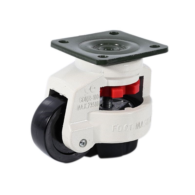 水平调节型福马轮CGR51-60-U N调节脚轮怡合达福马轮CGR51-80-U N