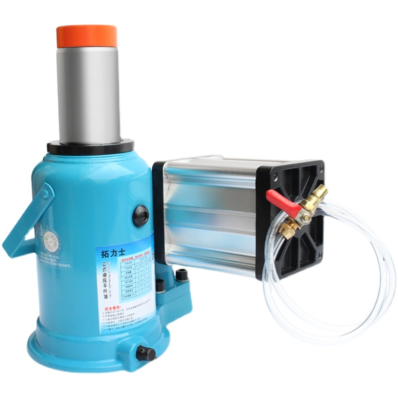 气动立式千斤顶重型液压焊接一体汽修大货车改装气顶25T 35吨55顿