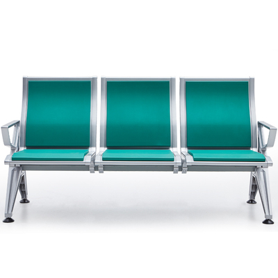 聚氨酯PU三人位排椅医院候诊椅铝合金公共座椅机场椅等候椅输液椅