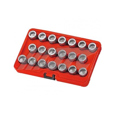 -4561保时捷防盗螺丝套筒拆卸工具VAG 20件防盗螺丝工具T10190