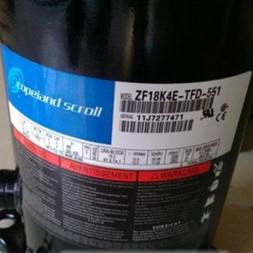 ZF18K4-TFD-551 ZF18K4E-TFD-551原装谷轮6匹低温冷冻压缩机螺口