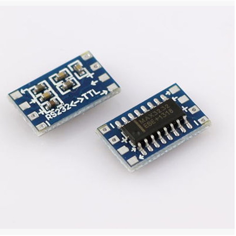 XD-26 MCU mini RS232 MAX3232电平转TTL电平转换板,串口转换板