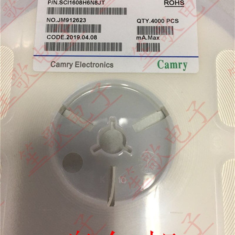 Camry SCI1608H6N8JT 0603 6.8NH 5% 500MA 贴片高频电感 4K装