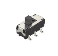 日本ALPS SSSS213202 拨动开关6脚2档 贴片立式双排 滑动开关