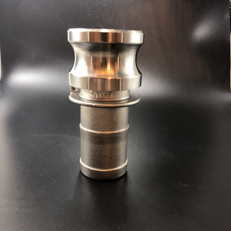 304不锈钢E型快速接头/板把式快速接头/消防接头/油管接头/DN15