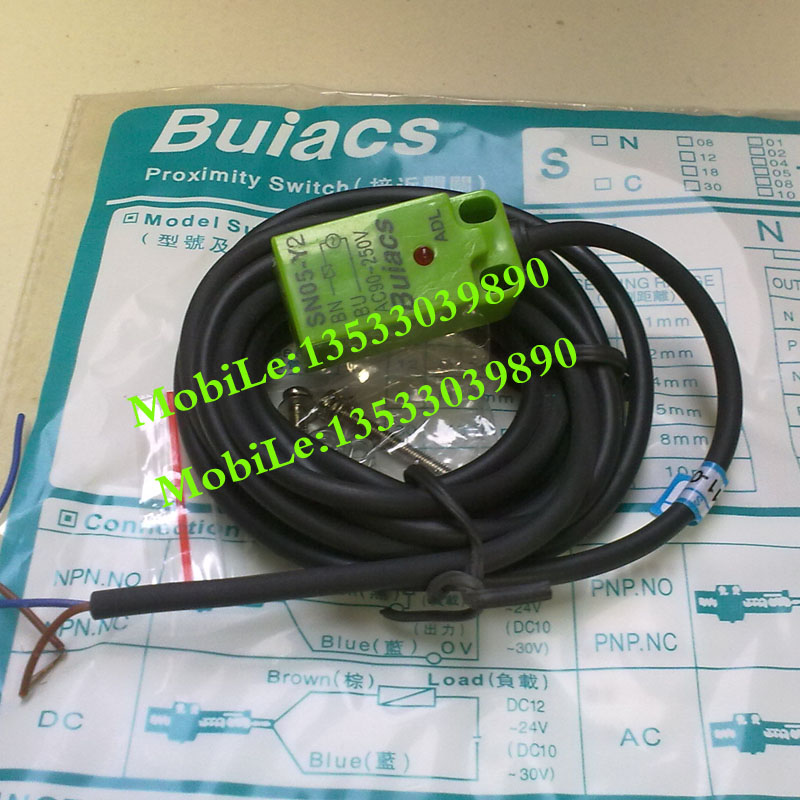 实物拍摄原装正品Buiacs感应开关SN05-Y 接近开关SN05-Y2假一赔十