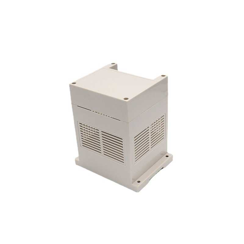 奥科姆导轨式仪表仪器电源控制器壳体PLC工控机箱塑料外壳DR21