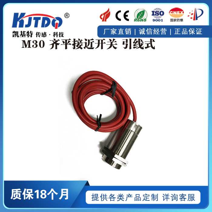 KJTDQ耐高温传感器IB10-M30SL-E0-130/2MS接近开关  恶劣环境可用
