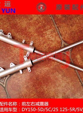 大运摩托车DY150-5DF前减震器逍鹰前前减震125-5R/19前避震前叉