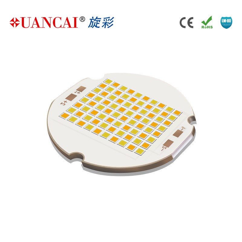 旋彩大功率COB灯珠 36/28 双色温 150W CSP变光COB光源 影视灯专