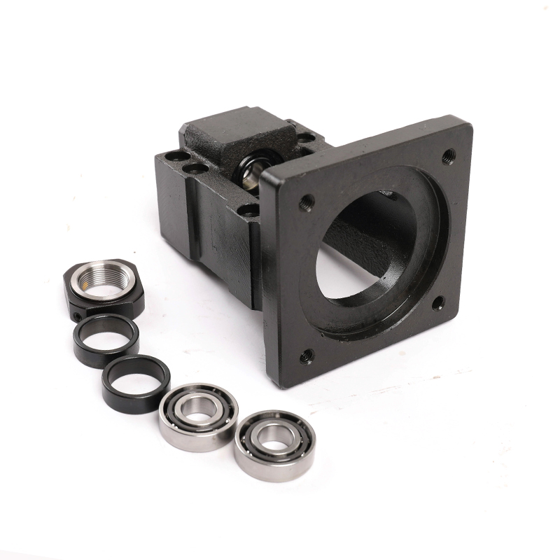 滚珠丝杆滑台电机座螺杆BKBF两头座伺服步进电机固定座