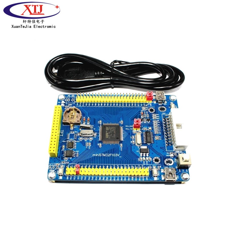 mini stm32F103VET6核心板/72MHz/512KFlash/64KRAM/一键下载win8