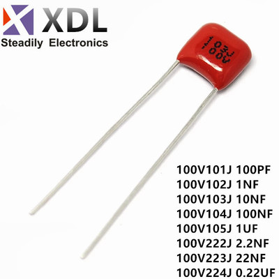 CBB22电容器 100V 102 103 104 105 222 223 224 473 474 J NF UF