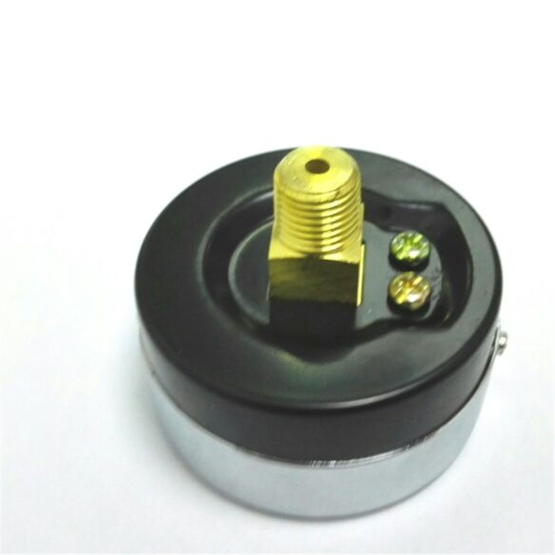 压力表轴向 pressure gauge 直径60mm 双刻度 4mpa 600psi ZG1/4