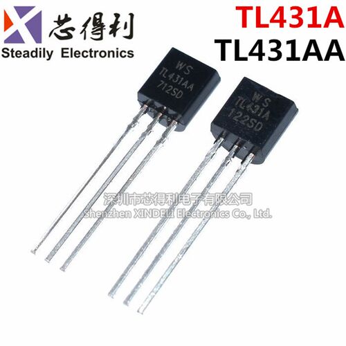 全新现货 TL431A TL431AA线性稳压 三端可调分流基准源 TO-92 WS