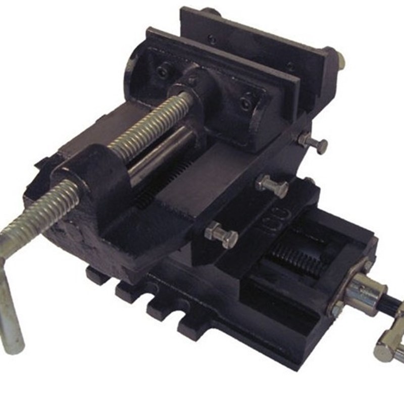 送固定螺丝!台钻变铣床专用附件/3寸4寸5寸6寸十字平口钳/桌虎钳