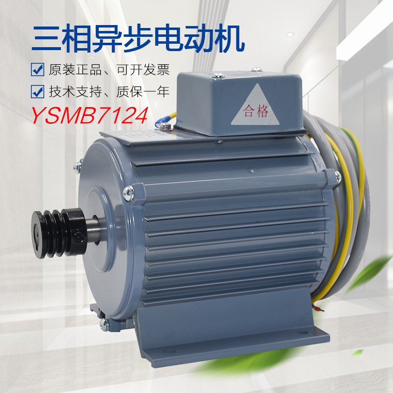 适用于日立电梯门电机YSMB7124三相异步电动机 YMTB71M-4门机马达