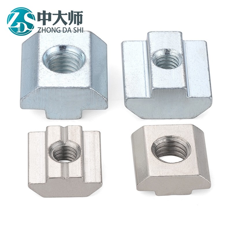 欧标型材滑块螺母t型滑块方形螺母20型30型40型45型-M3-M5-M6-M8