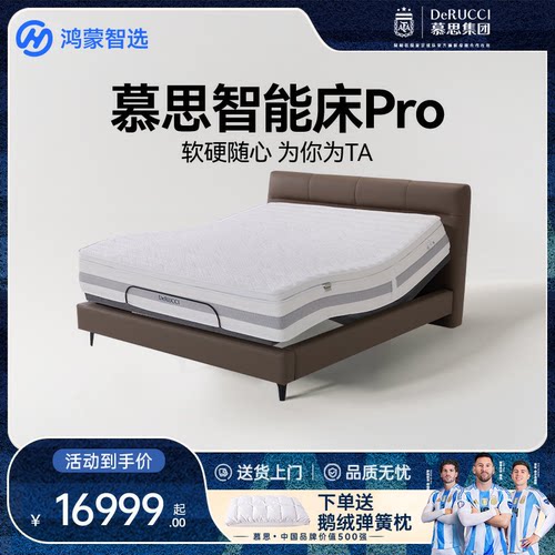 慕思pro款床垫+电动排骨架