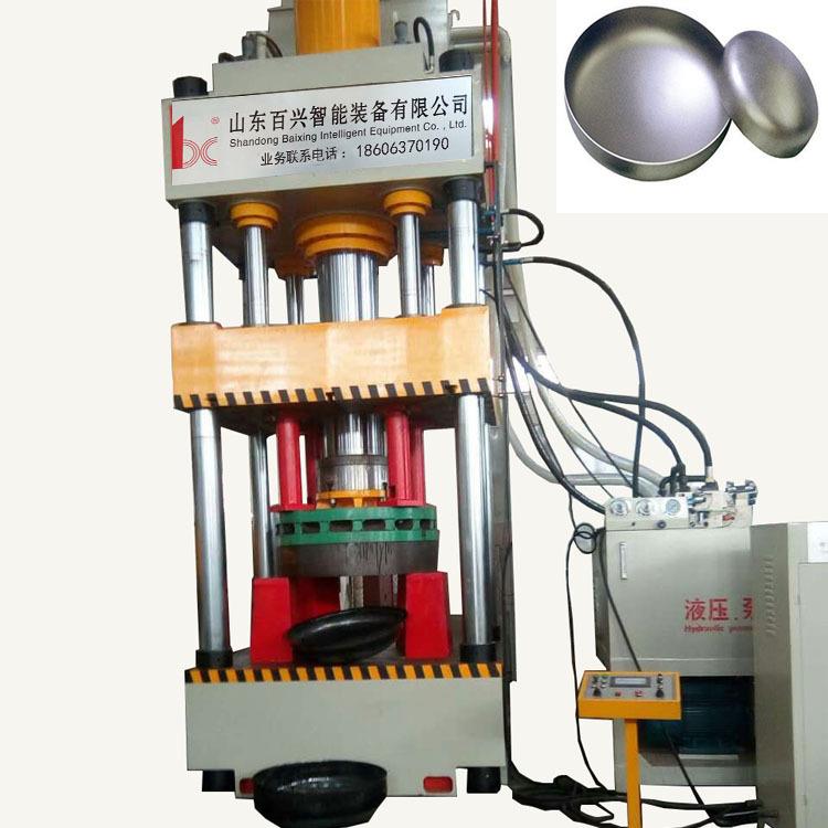 1000吨封头拉伸液压机圆形蝶形碳钢不锈钢封头拉伸机