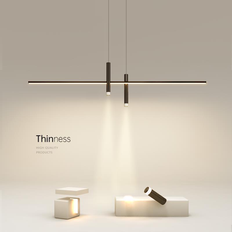 创意餐厅灯led吊灯简约现代北欧卧室灯个性客厅灯饭厅吧台灯具