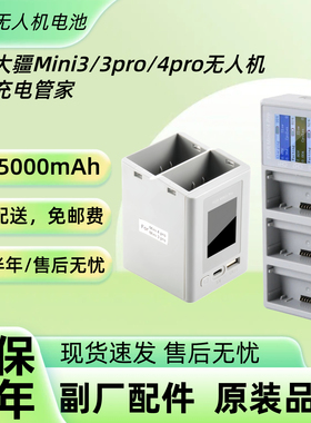适用DJI大疆Mini 3/4Pro电池管家双向充电支持PD快充协议反向充电