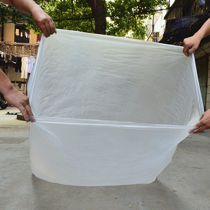 塑料袋子大号透明收纳80*120*4丝防潮袋纸箱薄膜袋低压PE平口袋