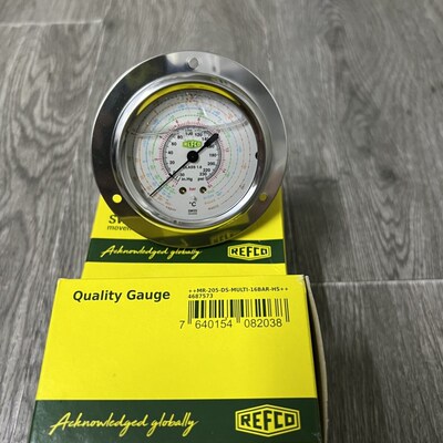 原装正品REFCO威科冷媒压力表空调机组油表MR-205/305-DS-MULTI