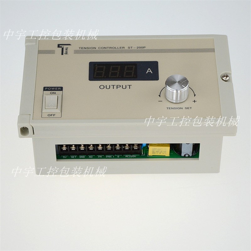 手动张力控制器/精密微调PLC可控/磁粉制动器张力表ST-200P