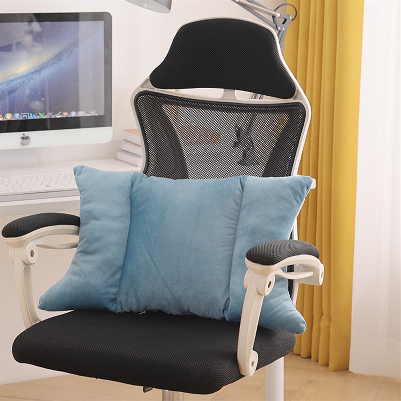 靠垫办公室腰靠 汽车椅子靠背 久坐护腰孕L妇腰垫抱枕座椅腰枕靠