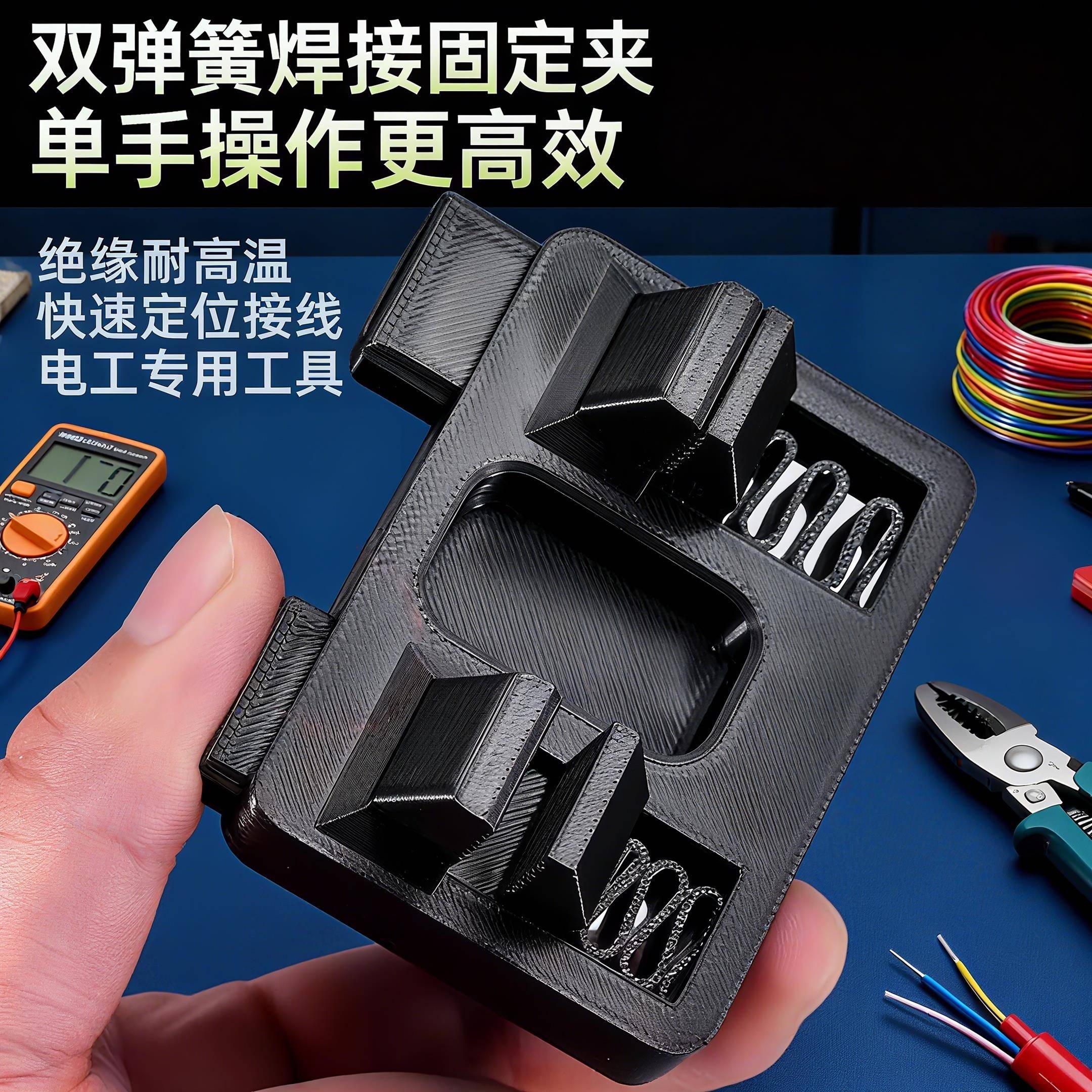 焊接电线夹具锡焊线台固定接线辅助固定器DIY工具线路维修电路板