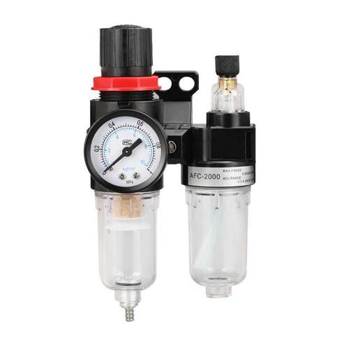 亚德客型AFC2000油水分离器调压阀ar空气过滤al气源处理器AFR+AL