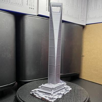 上海环球金融中心模型上海地标建筑摆件定制礼品旅游建筑工艺品