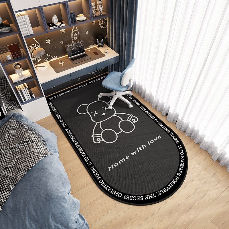 卧室电脑椅地垫儿童学习区椅子地毯书房书桌转椅下防滑脚垫子拱形,居家布艺,转椅地垫,淘宝优惠券,粉丝福利购,淘宝优惠卷