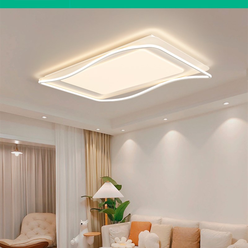 客厅灯2023h新款吸顶灯中山灯具全屋套餐组合现代简约大气卧室灯