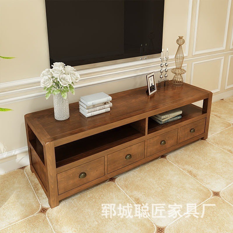 白蜡木新中式实木沙发组合大小户型J现代简约储物家用客厅