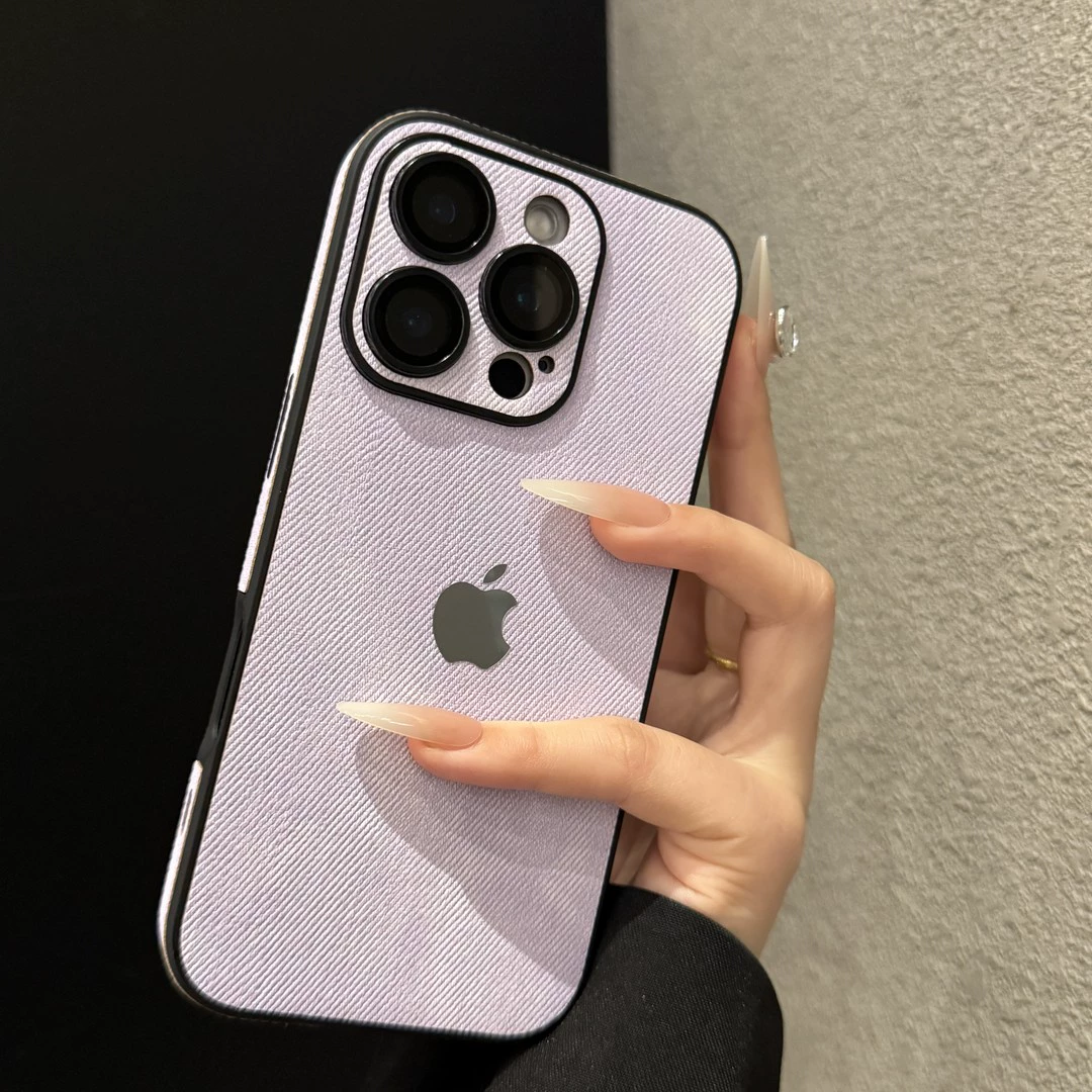 ins高颜值复古百搭牛仔布适用于iPhone16pro新款苹果17ProMax手机壳女15高级14男女13情侣11防摔12全包16pm套