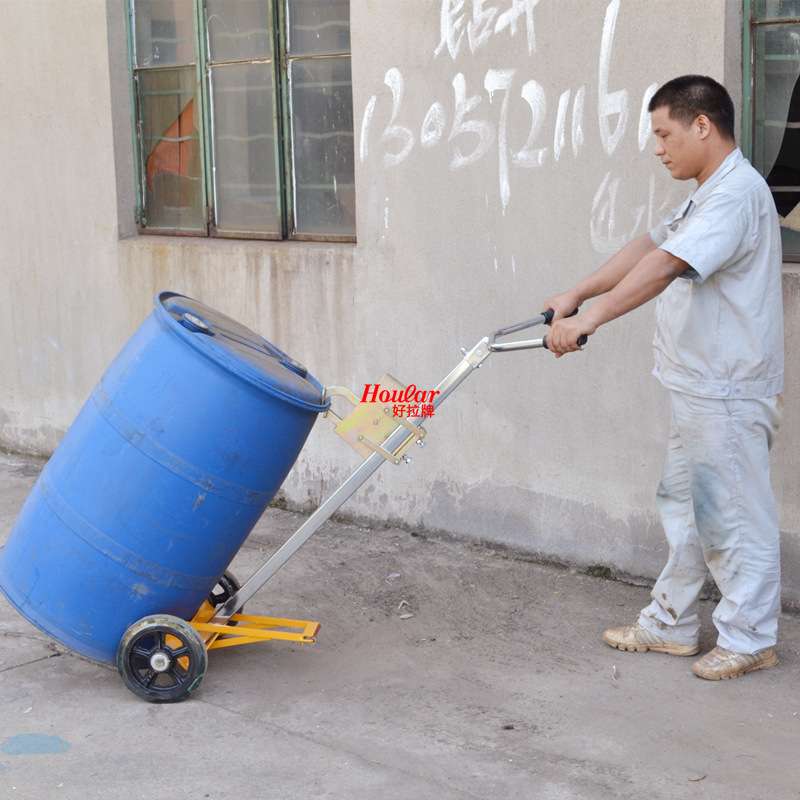 szhoular好拉DE450ABCD手动油桶搬运车咬嘴车手推油桶 鹰嘴油桶车