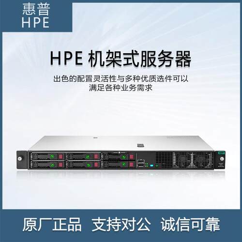DL20 Gen10+机架式服务器主机工作站机箱存储设备cpu 2134