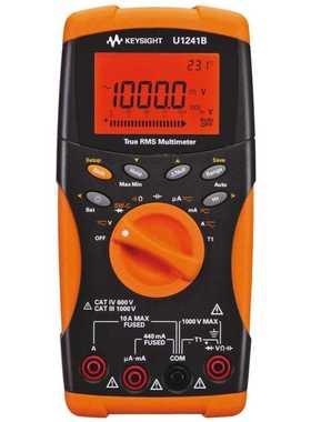 Keysight U1241B 手持数字万用表 真有效值 10A/1000V