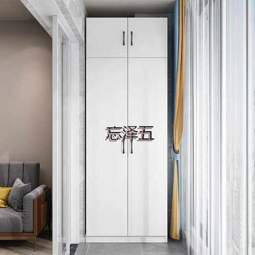 PCGS阳台柜储物柜衣柜经济型家用卧室阳台收纳柜杂物柜大容量储物