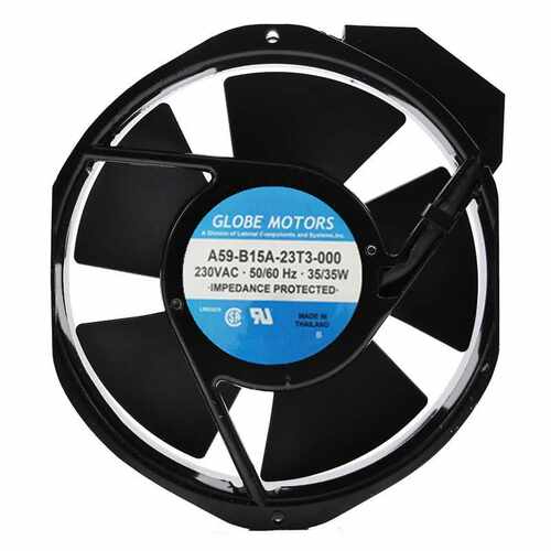 原装GLOBE MOTORS 17CM A59-B15A-23T3-000 230V 35/35W 交流风扇