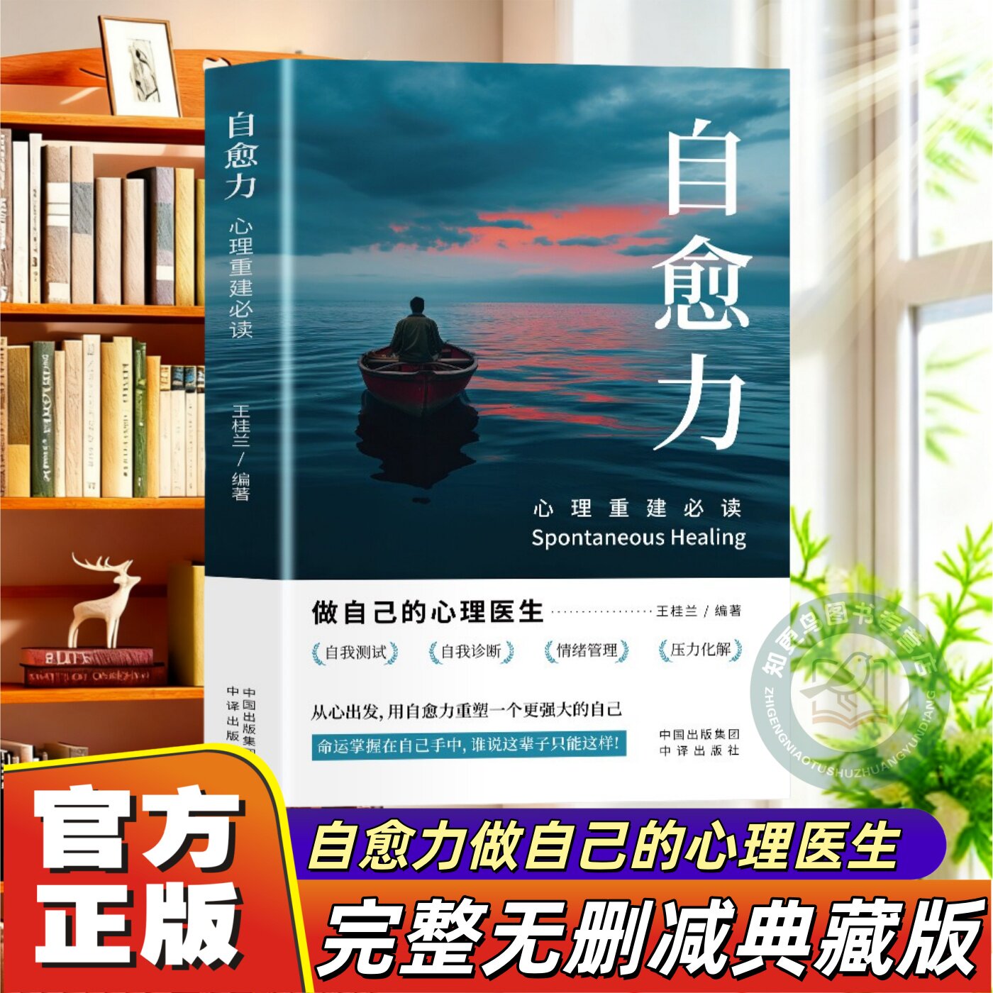 【官方正版】自愈力 做自己的心理医生心理内耗的自救指南放下静心的疗愈允许一切发生静心舍得放下做自己的心理医生反内耗书籍