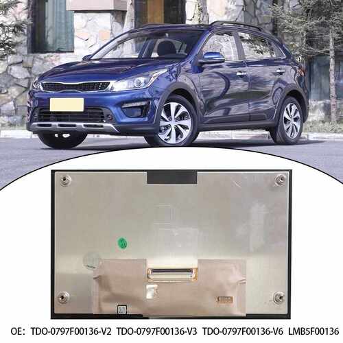 现代起亚 TDO-0797F00136-V2 V3 V6 LMB5F00136 导航液晶显示屏