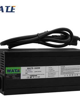 12.6V13A充电器 3S 12V锂电池智能充电器 黑色铝壳带风扇 瓦特力