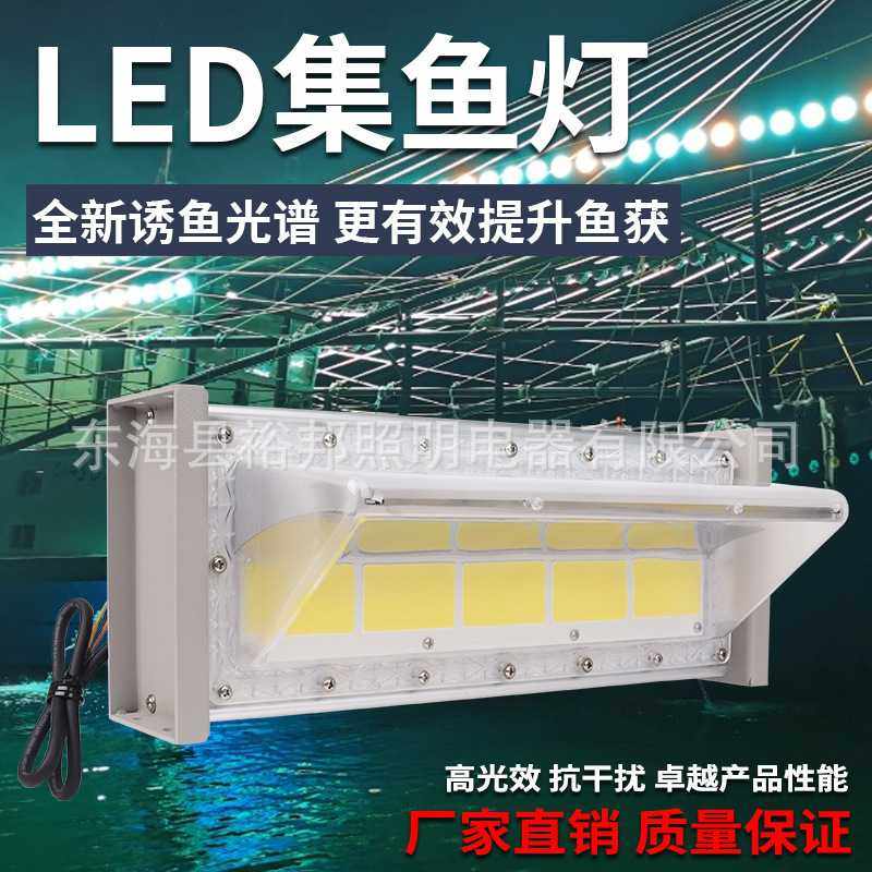 led集鱼灯500W600w800w越南诱鱼灯鱿鱼灯黄光青光白光聚鱼海钓灯