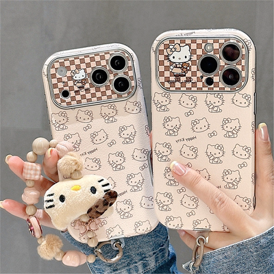 卡通皮纹可爱猫适用苹果17