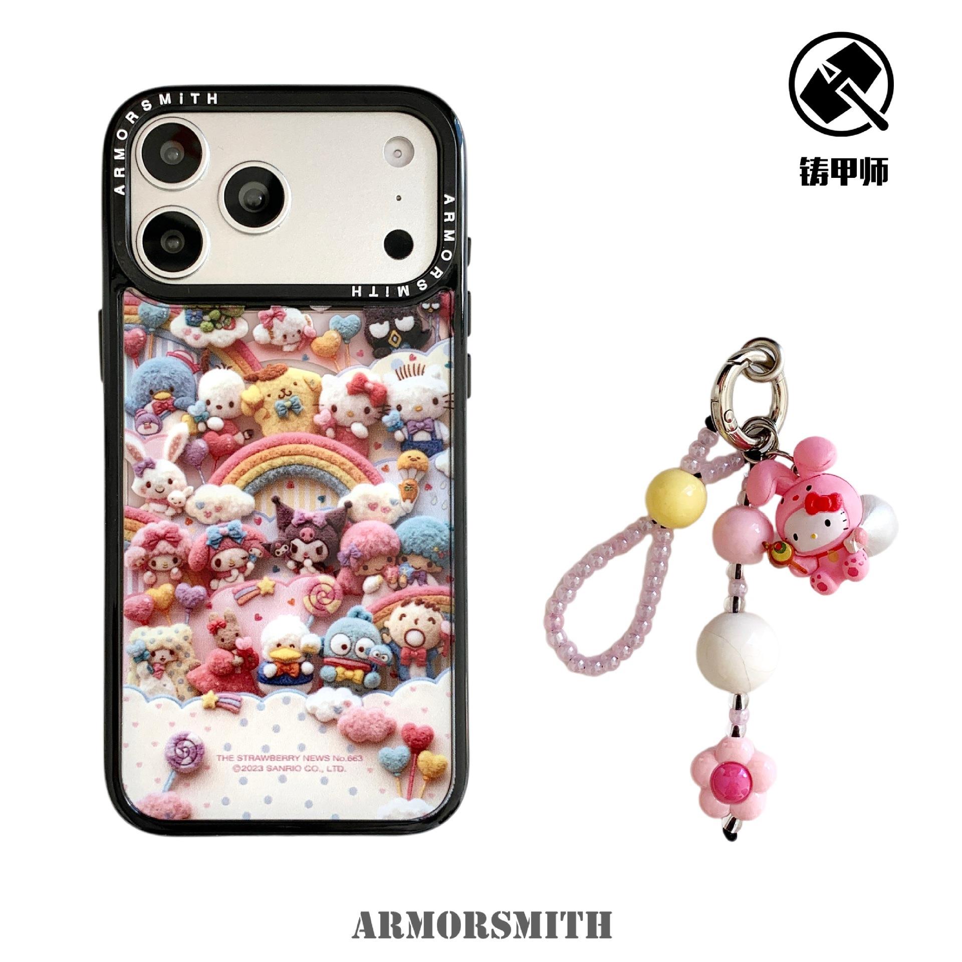 ins日系毛绒插画三丽鸥适